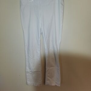 Peace of Cloth White Cropped Pants